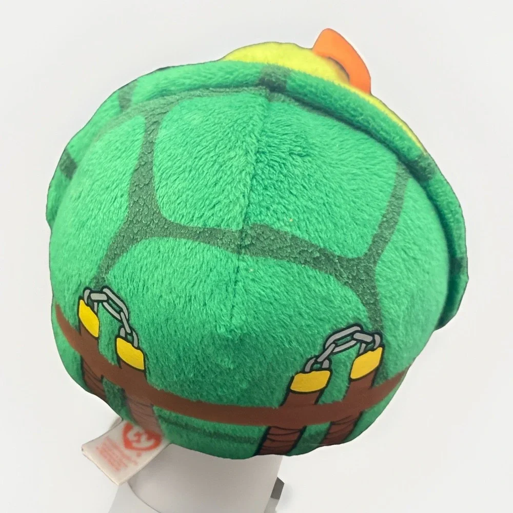 MICHELANGELO • TY Beanie Ballz Teenage Mutant Ninja Turtles TMNT Plush‎ Ball 4